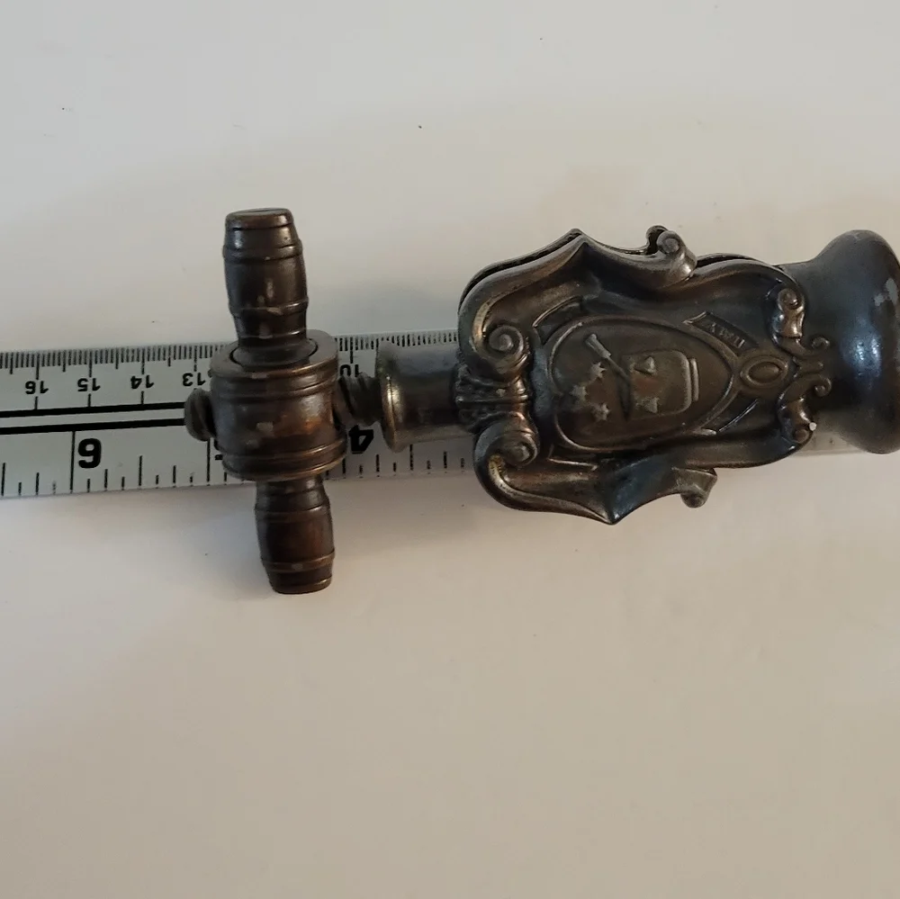 Vintage Fattoria Picedo Vini Pregiati Corkscrew Bronze Made In Italy